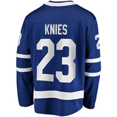 Matthew Knies Toronto Maple Leafs Fanatics Home Premier Breakaway Player Jersey - Blue - NHL
