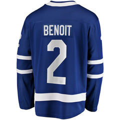 Simon Benoit Toronto Maple Leafs Fanatics Home Premier Breakaway Player Jersey - Blue - NHL