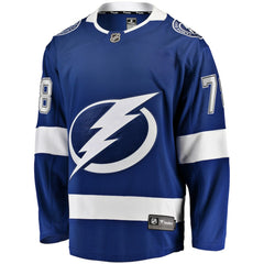Emil Lilleberg Tampa Bay Lightning Fanatics Home Premier Breakaway Player Jersey - Blue - NHL