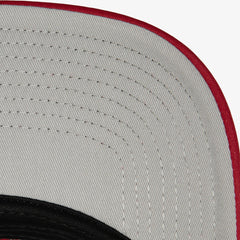 Miami Heat Hardwood Classics Blocker Foam Front Trucker Adjustable Hat White - NBA