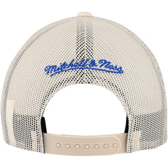 Philadelphia 76ers Trucker Adjustable Hat Cream - NBA