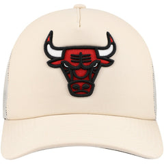 Chicago Bulls Trucker Adjustable Hat Cream - NBA