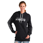 Sacramento Kings G-III 4Her by Carl Banks Women's Base Coach Pullover Hoodie Black - NBA