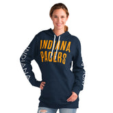 Indiana Pacers G-III 4Her by Carl Banks Women's Base Coach Pullover Hoodie Navy - NBA