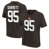 Myles Garrett Cleveland Browns Youth Player Name & Number T-Shirt Brown | Nike for Sale
