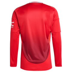 Manchester United 2024/25 Home Long Sleeve Replica Jersey Red | Adidas Online