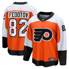Ivan Fedotov Philadelphia Flyers Fanatics Home Premier Breakaway Player Jersey - Orange - NHL