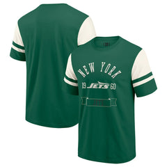 New York Jets Darius Rucker Collection Football T-Shirt Green | Fanatics
