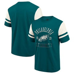 Philadelphia Eagles Darius Rucker Collection Football T-Shirt Midnight Green | Fanatics