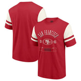 San Francisco 49ers Darius Rucker Collection Football T-Shirt Scarlet | Fanatics