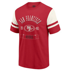 San Francisco 49ers Darius Rucker Collection Football T-Shirt Scarlet | Fanatics