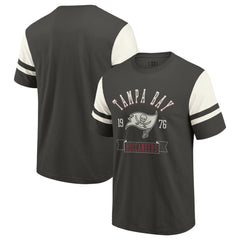 Tampa Bay Buccaneers Darius Rucker Collection Football T-Shirt Pewter | Fanatics