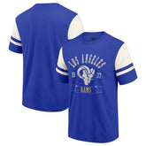 Los Angeles Rams Darius Rucker Collection Football T-Shirt Royal | Fanatics