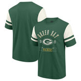 Green Bay Packers Darius Rucker Collection Football T-Shirt Green | Fanatics