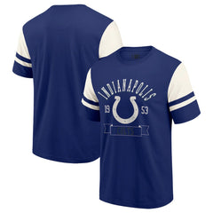 Indianapolis Colts Darius Rucker Collection Football T-Shirt Royal | Fanatics