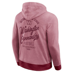 Washington Commanders Darius Rucker Collection Tonal Knit Pullover Hoodie Burgundy | Fanatics