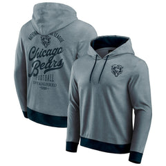 Chicago Bears Darius Rucker Collection Tonal Knit Pullover Hoodie Navy | Fanatics