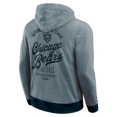 Chicago Bears Darius Rucker Collection Tonal Knit Pullover Hoodie Navy | Fanatics