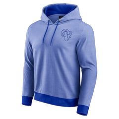 Los Angeles Rams Darius Rucker Collection Tonal Knit Pullover Hoodie Royal | Fanatics