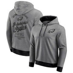 Philadelphia Eagles Darius Rucker Collection Tonal Knit Pullover Hoodie Gray | Fanatics