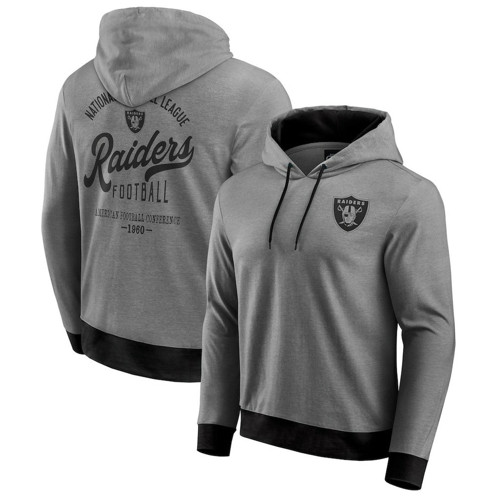 Las Vegas Raiders Darius Rucker Collection Tonal Knit Pullover Hoodie Black | Fanatics