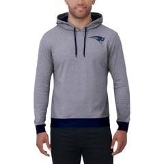 New England Patriots Darius Rucker Collection Tonal Knit Pullover Hoodie Navy | Fanatics