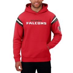 Atlanta Falcons Darius Rucker Collection Football Washed Pullover Hoodie Red | Fanatics