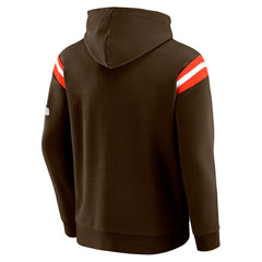 Cleveland Browns Darius Rucker Collection Football Washed Pullover Hoodie Brown | Fanatics