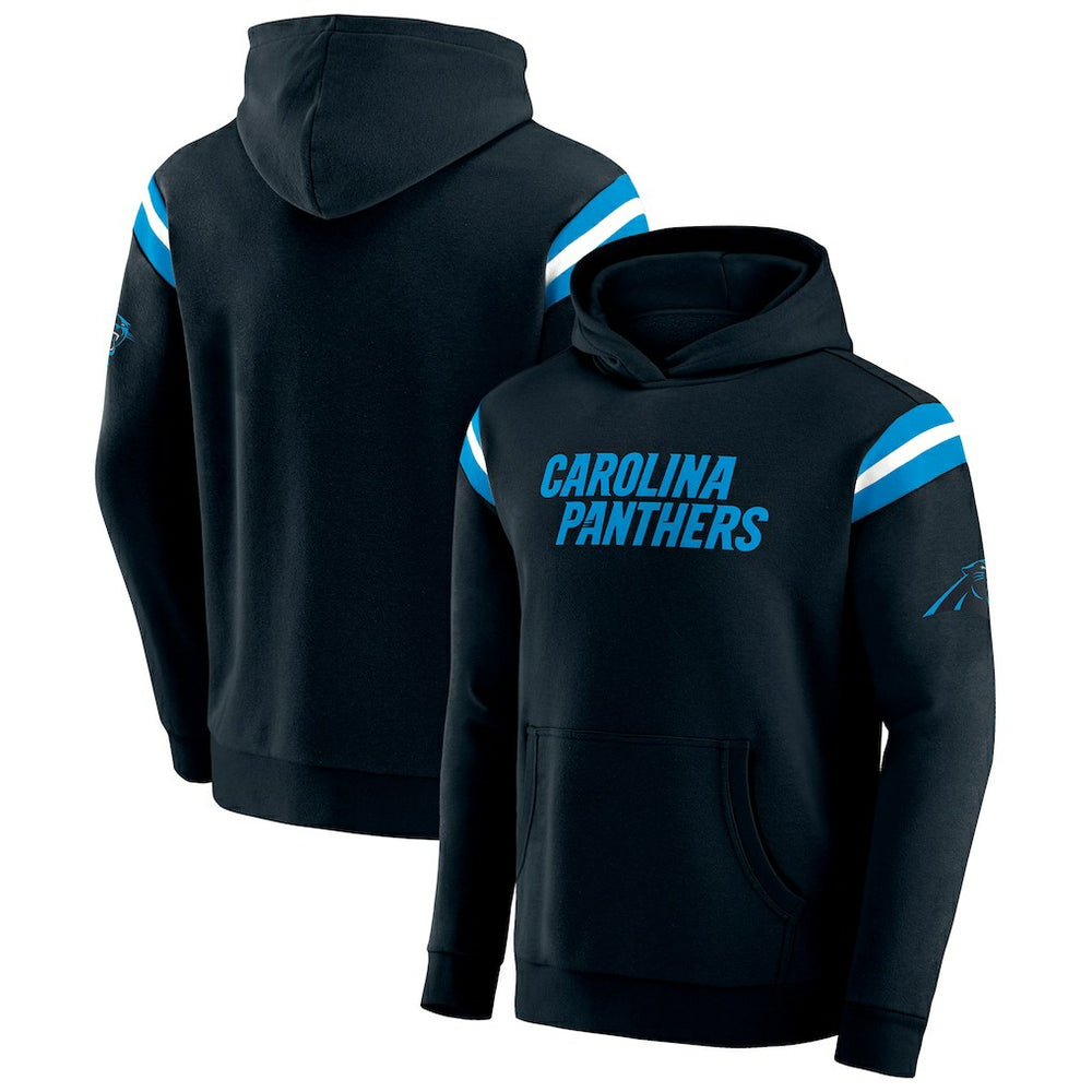 Carolina Panthers Darius Rucker Collection Football Washed Pullover Hoodie Black | Fanatics