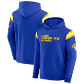 Los Angeles Rams Darius Rucker Collection Football Washed Pullover Hoodie Royal | Fanatics