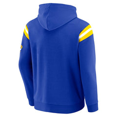 Los Angeles Rams Darius Rucker Collection Football Washed Pullover Hoodie Royal | Fanatics