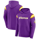 Minnesota Vikings Darius Rucker Collection Football Washed Pullover Hoodie Purple | Fanatics