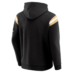 New Orleans Saints Darius Rucker Collection Football Washed Pullover Hoodie Black | Fanatics