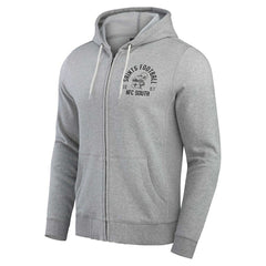 New Orleans Saints Darius Rucker Collection Vintage Stripe Full-Zip Hoodie Heather Gray | Fanatics