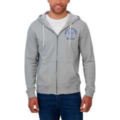 Los Angeles Rams Darius Rucker Collection Vintage Stripe Full-Zip Hoodie Heather Gray | Fanatics