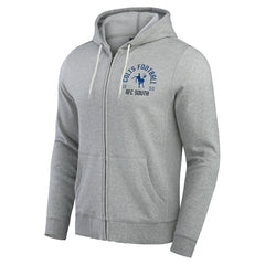 Indianapolis Colts Darius Rucker Collection Vintage Stripe Full-Zip Hoodie Heather Gray | Fanatics