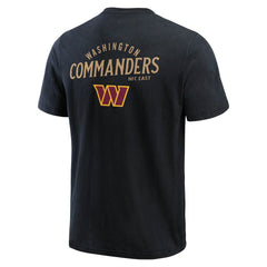 Washington Commanders Darius Rucker Collection Washed Henley T-Shirt Black | Fanatics