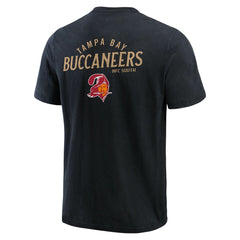 Tampa Bay Buccaneers Darius Rucker Collection Washed Henley T-Shirt Black | Fanatics