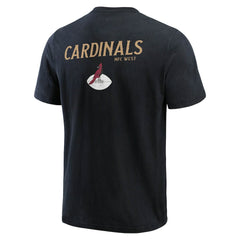 Arizona Cardinals Darius Rucker Collection Washed Henley T-Shirt Black | Fanatics