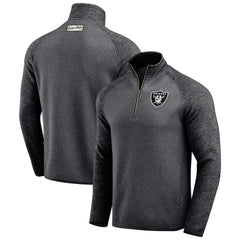 Las Vegas Raiders Darius Rucker Collection Tonal Quarter-Zip Jacket Black | Fanatics