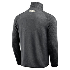 Philadelphia Eagles Darius Rucker Collection Tonal Quarter-Zip Jacket Black | Fanatics