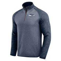 Seattle Seahawks Darius Rucker Collection Tonal Quarter-Zip Jacket College Navy | Fanatics