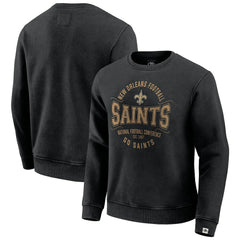 New Orleans Saints Darius Rucker Collection Vintage Pullover Sweatshirt Black | Fanatics