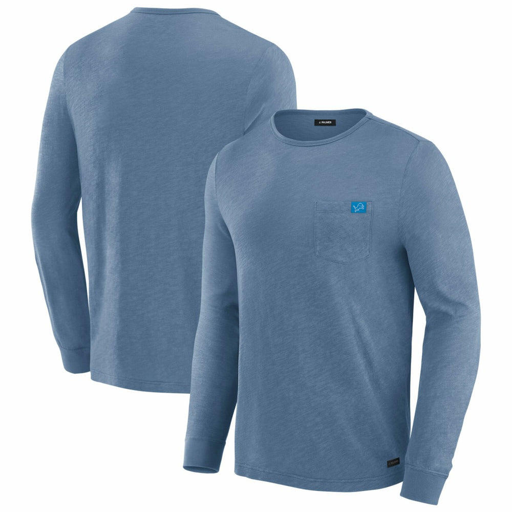 Detroit Lions J. Palmer In-The-Pocket Long Sleeve T-Shirt Royal | NFL