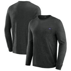 Baltimore Ravens J. Palmer In-The-Pocket Long Sleeve T-Shirt Black | NFL