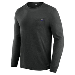Baltimore Ravens J. Palmer In-The-Pocket Long Sleeve T-Shirt Black | NFL
