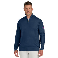 Buffalo Bills J. Palmer Franchise Quarter-Zip Sweater Navy | NFL