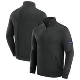 Baltimore Ravens J. Palmer Franchise Quarter-Zip Sweater Black | NFL