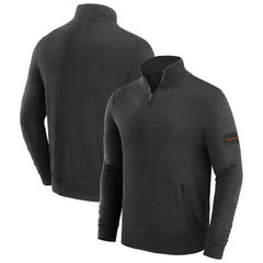 Cincinnati Bengals J. Palmer Franchise Quarter-Zip Sweater Black | NFL