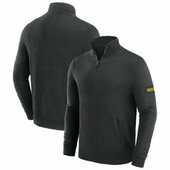 Green Bay Packers J. Palmer Franchise Quarter-Zip Sweater Black | NFL
